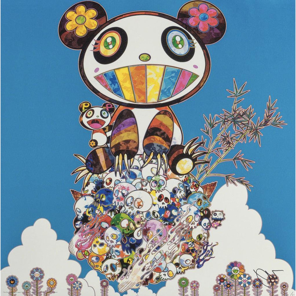 Takashi Murakami, The Pandas Say They're Happy, 2015, 2015