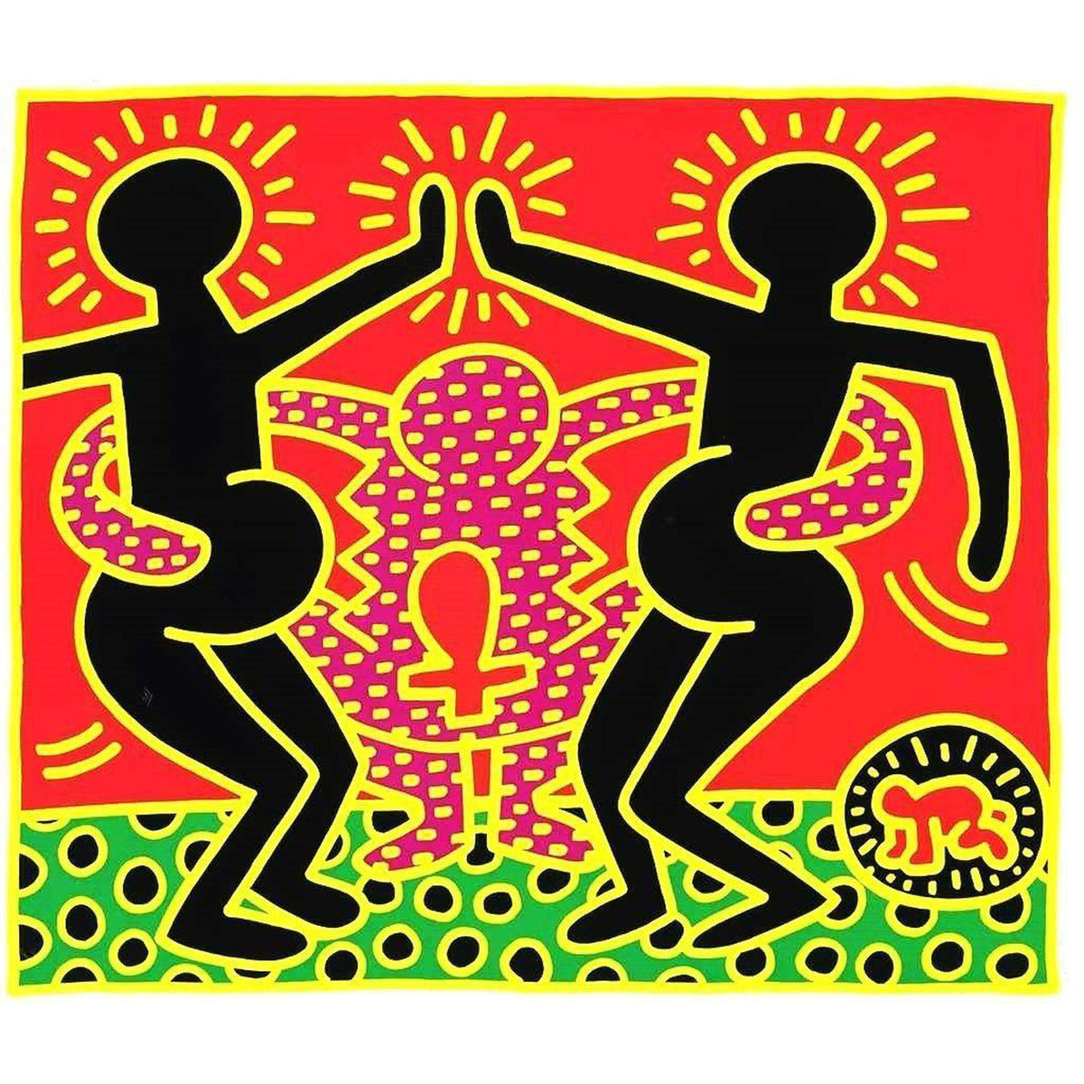 Keith Haring, Fertility 4, 1983