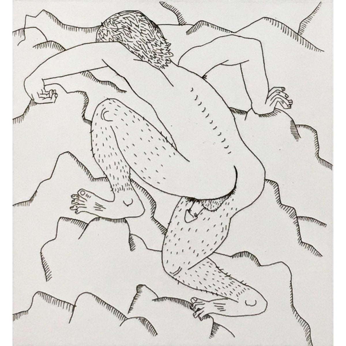 Keith Haring, The Valley Page 8, 1989