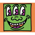 Keith Haring, Three Eyed Monster, 1990