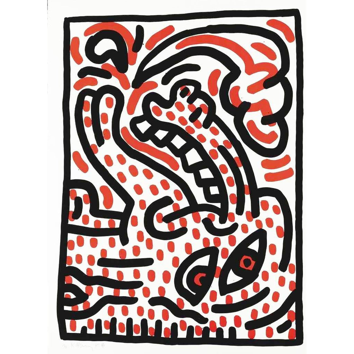 Keith Haring, Ludo 4, 1985