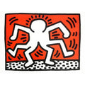 Keith Haring, Untitled (Double Man), 1986