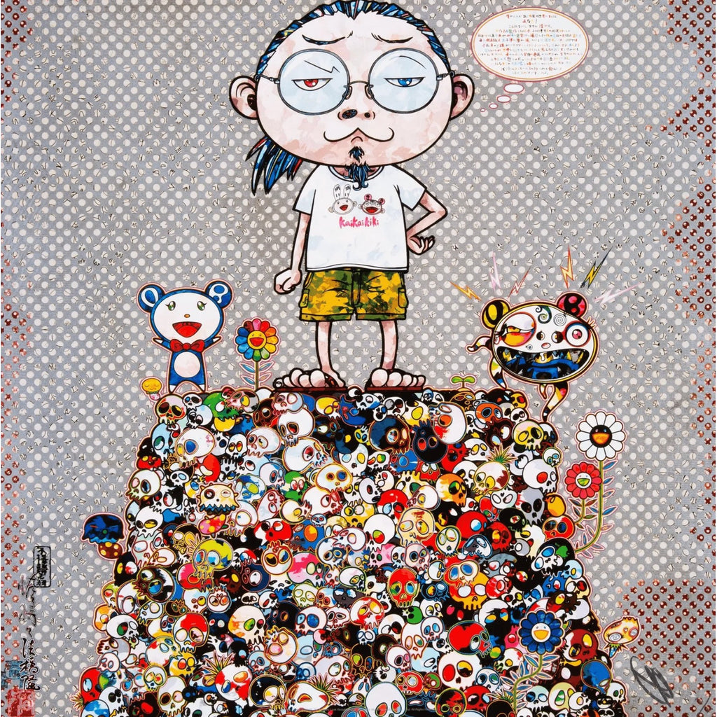 Takashi Murakami, With the Notion of Death, the Flowers Look Beautiful, 2013, 2013