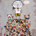 Takashi Murakami, With the Notion of Death, the Flowers Look Beautiful, 2013, 2013