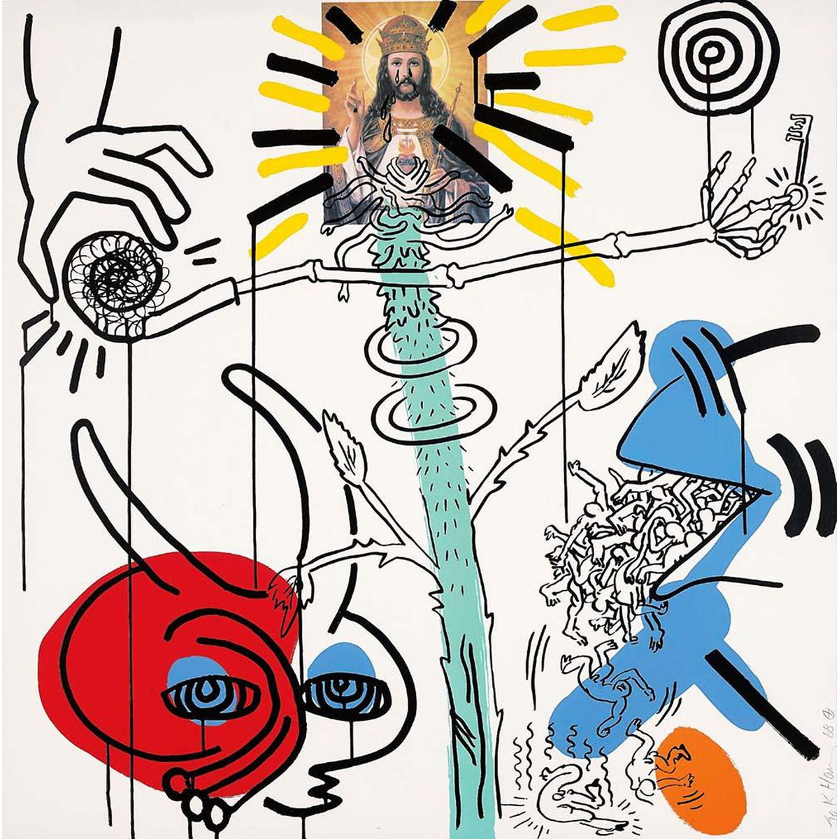 Keith Haring, Apocalypse 10, 1988