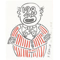 Keith Haring, New Years Invitation, 1988