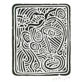Keith Haring, Stones 1, 1989