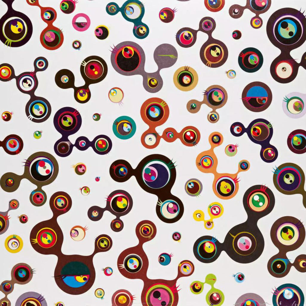 Takashi Murakami, Jellyfish Eyes - White 5, 2006, 2006