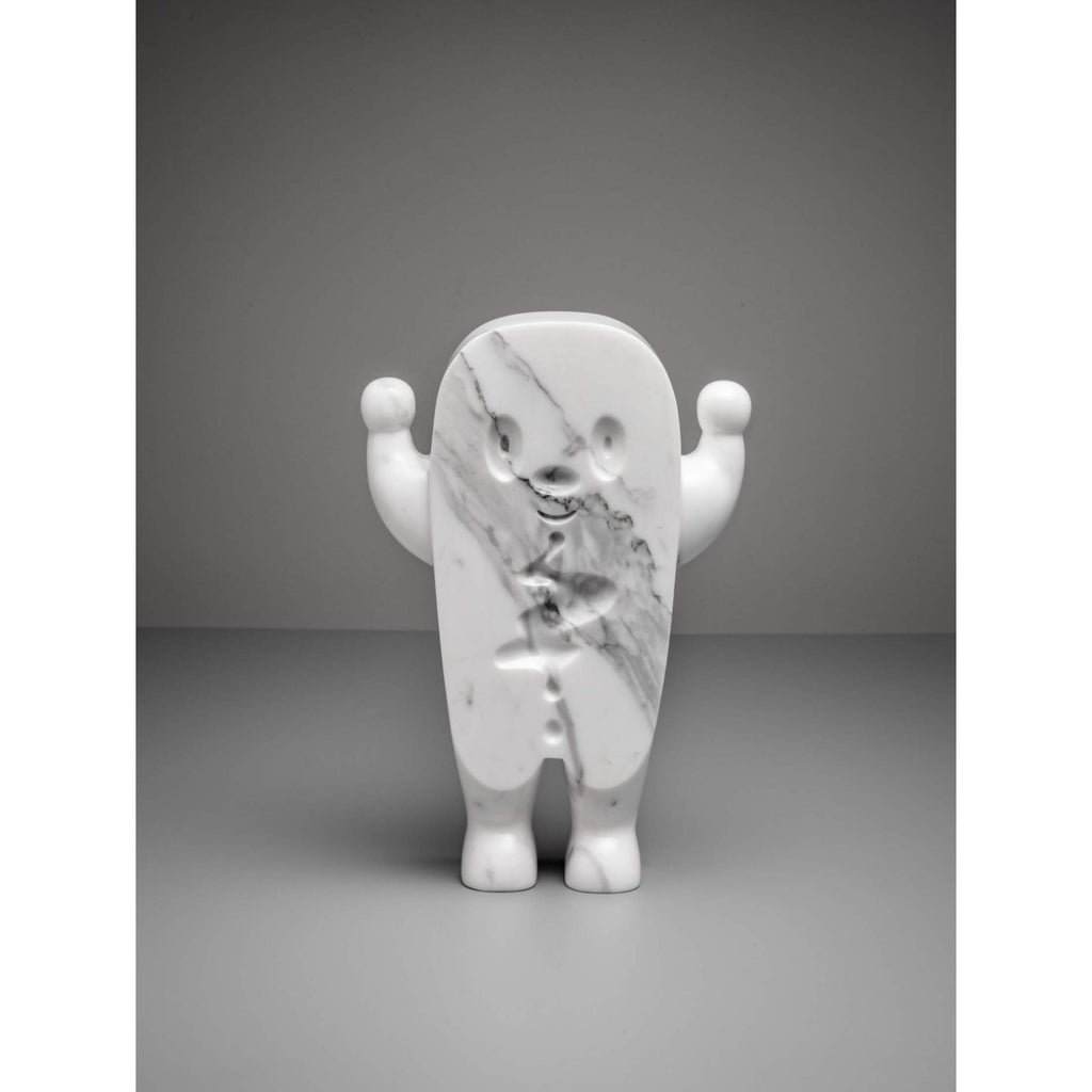Haroshi, GUZO (White Marble), 2021
