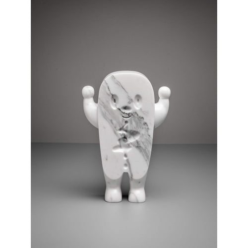 Haroshi, GUZO (White Marble), 2021