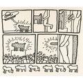 Keith Haring, The Blueprint Drawings 13, 1990
