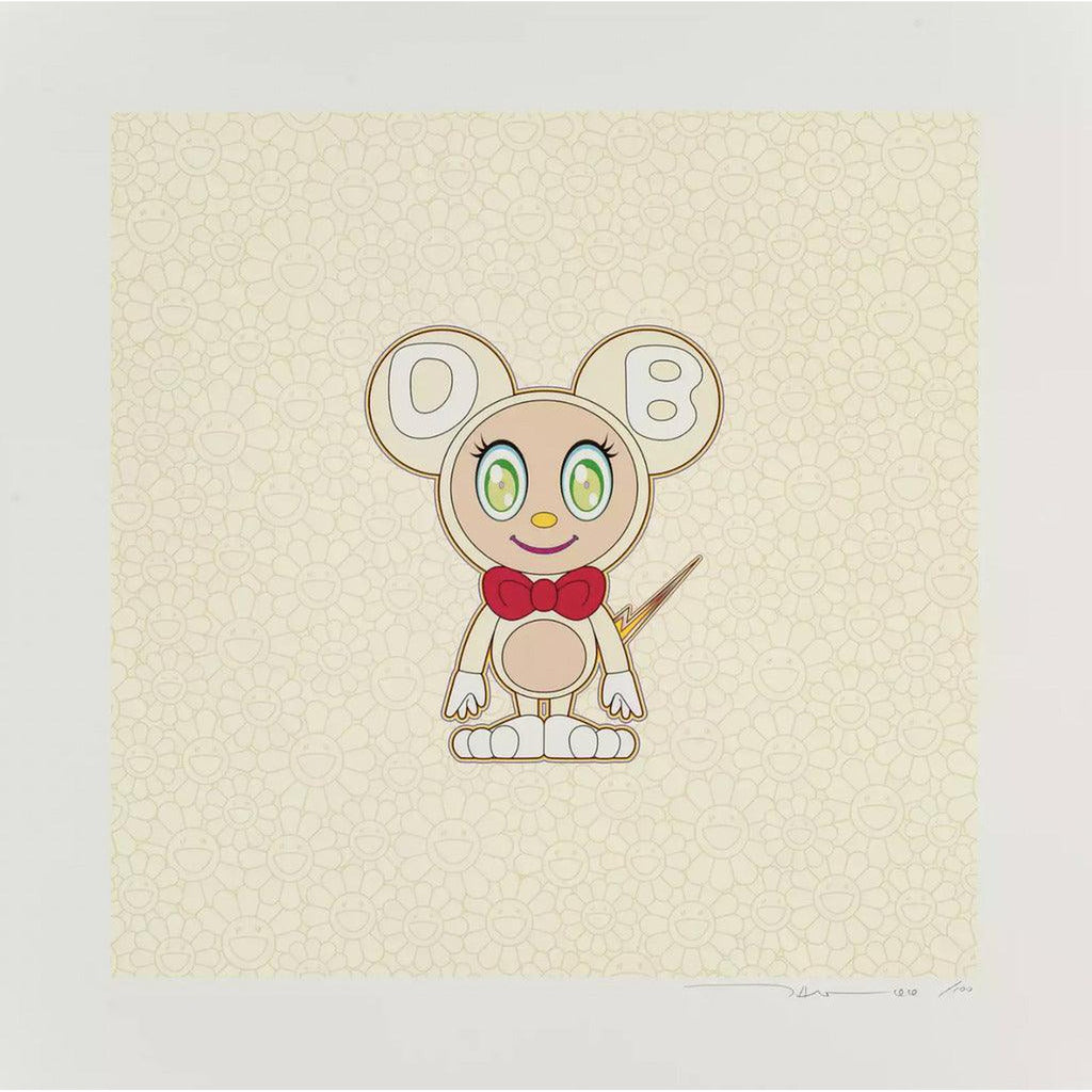 Takashi Murakami, DOB 2020 Pearl Gold White, 2020, 2020