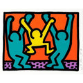 Keith Haring, Pop Shop I, Plate IV, 1987