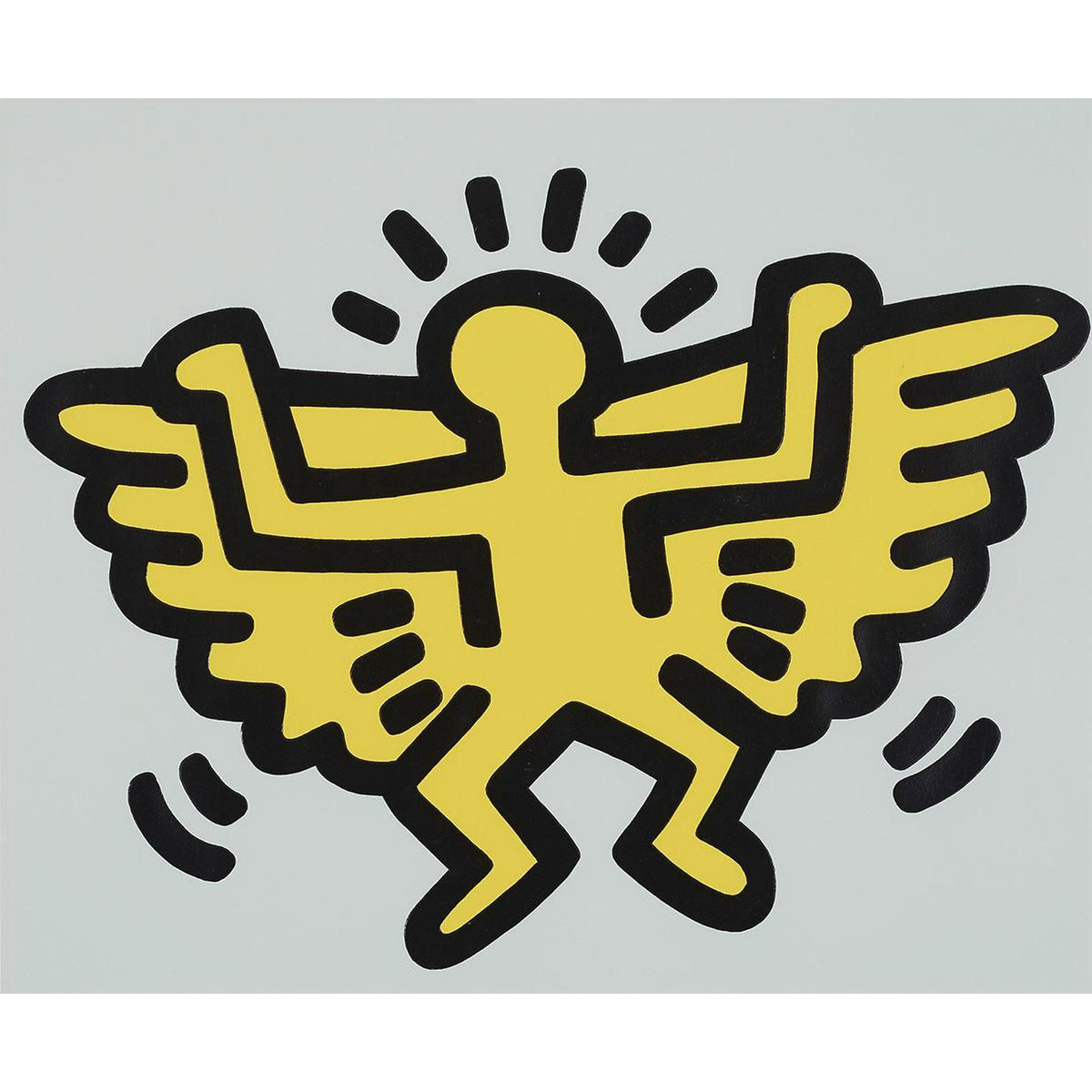 Keith Haring, Angel, 1990