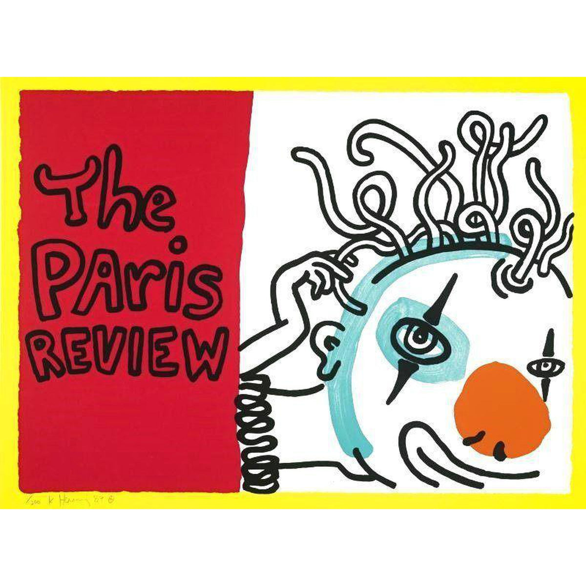 Keith Haring, The Paris Review, 1989