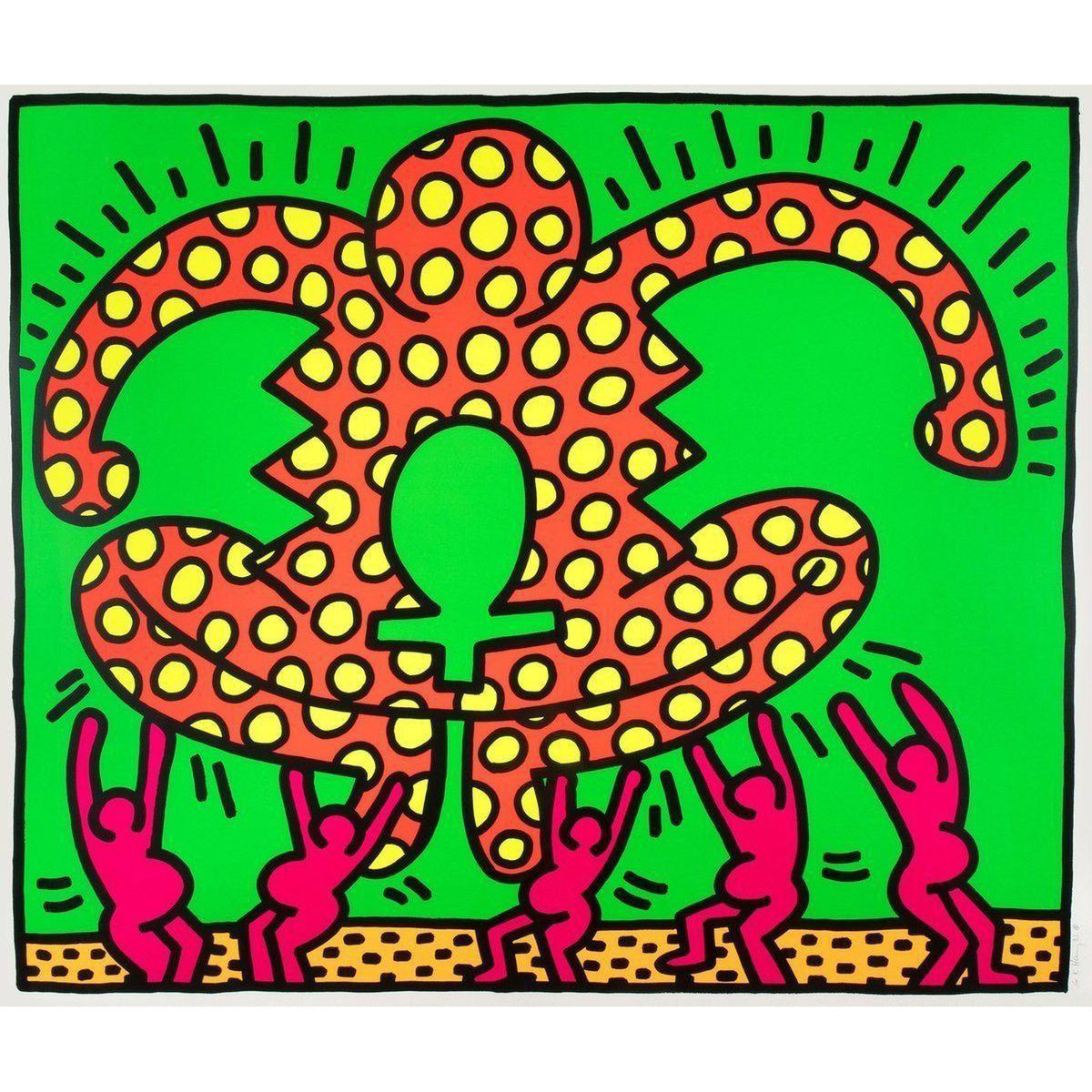 Keith Haring, Fertility 5, 1983