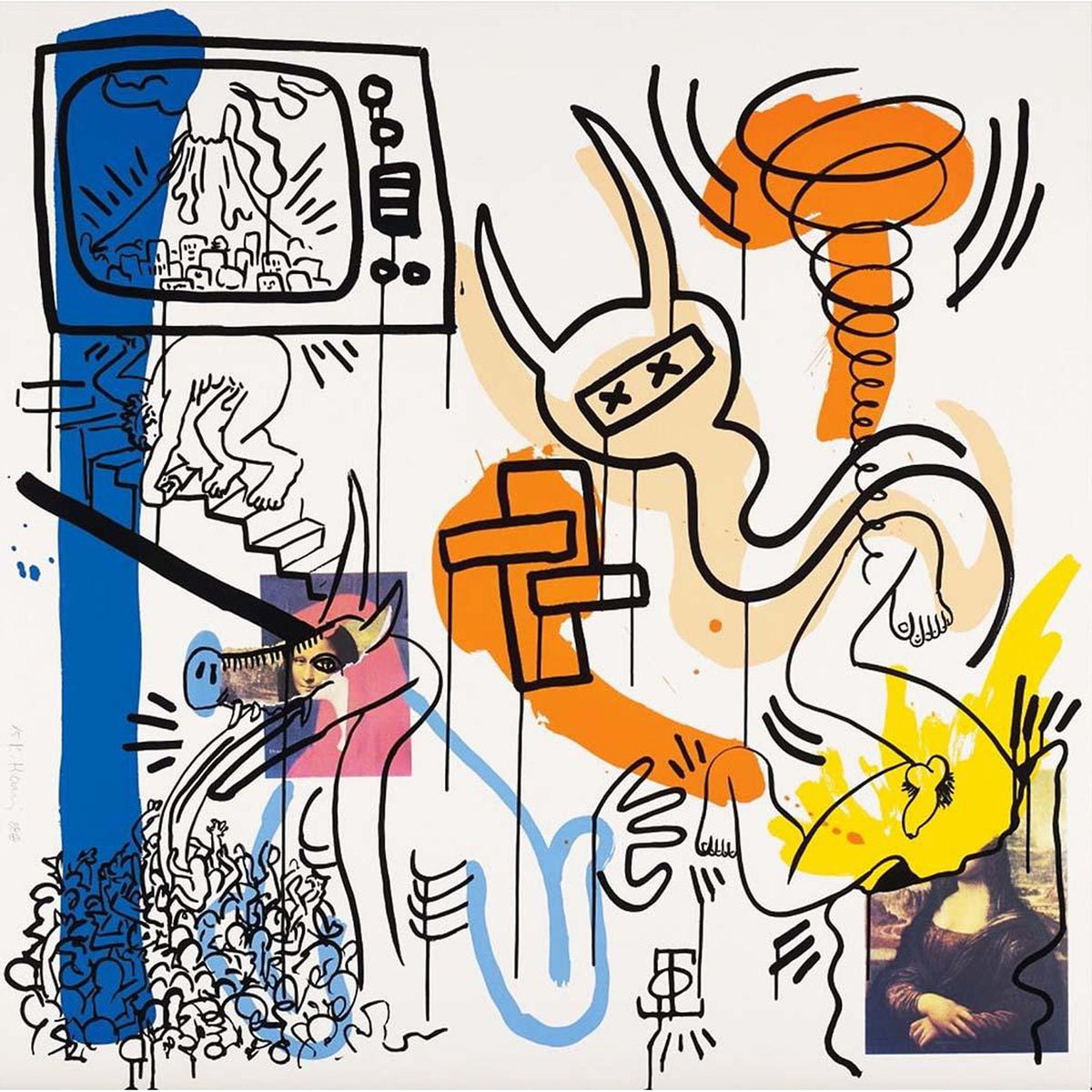 Keith Haring, Apocalypse 7, 1988