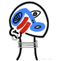 Keith Haring, The Story Of Red And Blue 17, 1989