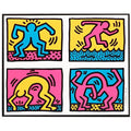 Keith Haring, Pop Shop Quad II, 1988