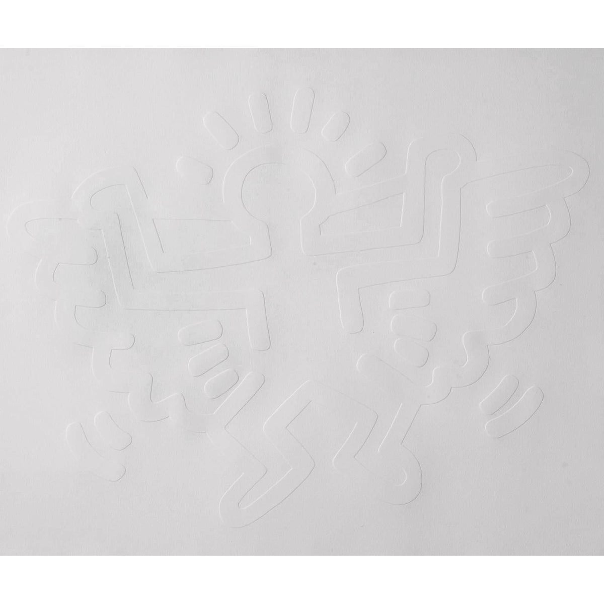 Keith Haring, Angel (white), 1990
