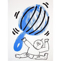 Keith Haring, The Story Of Red And Blue 4, 1989