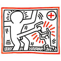 Keith Haring, Three Lithographs 1, 1985