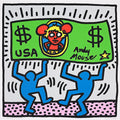Keith Haring, Andy Mouse 3, 1986