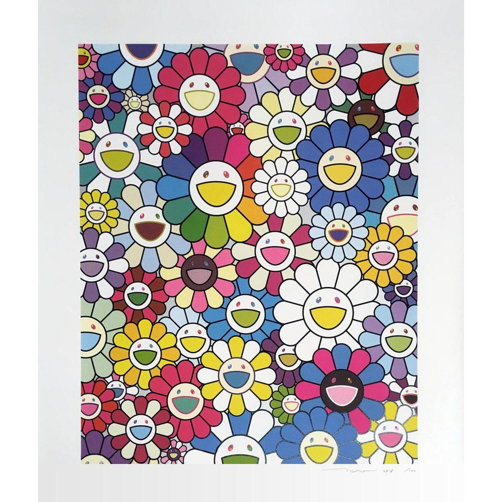 Takashi Murakami, Flowers on the Island Closest to Heaven, 2018, 2018