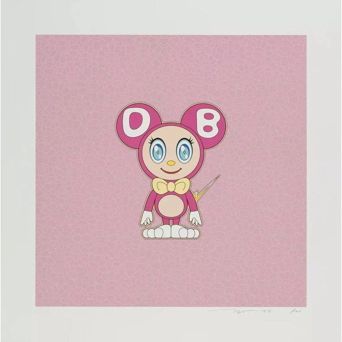 Takashi Murakami, DOB 2020 PINK, 2020, 2020