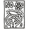 Keith Haring, Anti-Missile Demo Poster, 1983