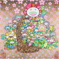 Takashi Murakami, Homage to ‘Basket of Flowers’ by Song Dynasty Artist Li Song, 2025, 2025