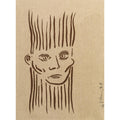 Keith Haring, Portrait Of Joseph Beuys, 1986