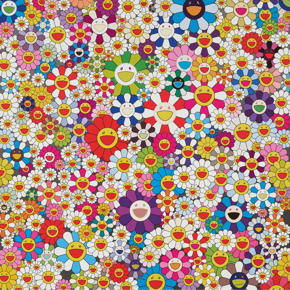 Takashi Murakami, If I Could Reach That Field Of Flowers, I Would Die Happy, 2010, 2010