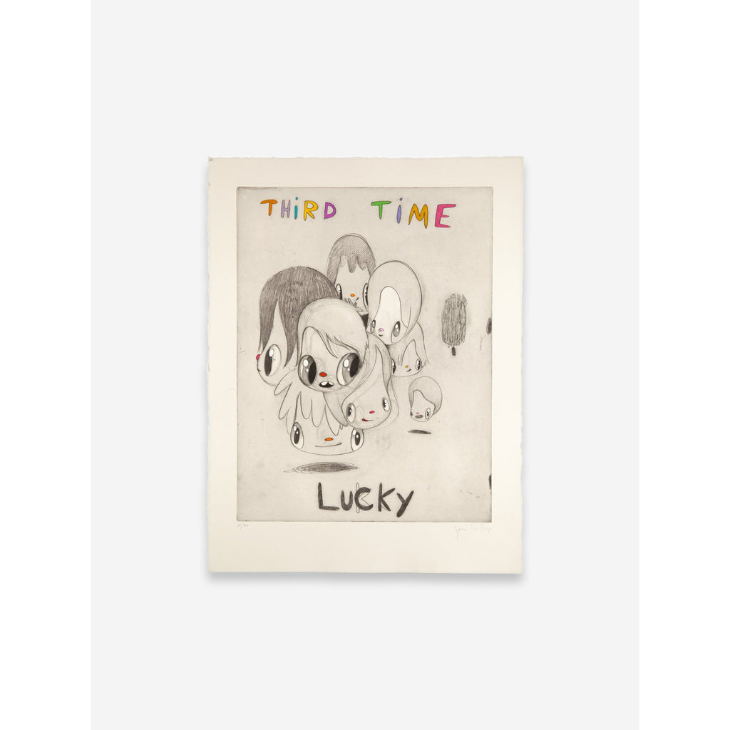 Javier Calleja, Third Time Lucky (Hand-finished), 2021