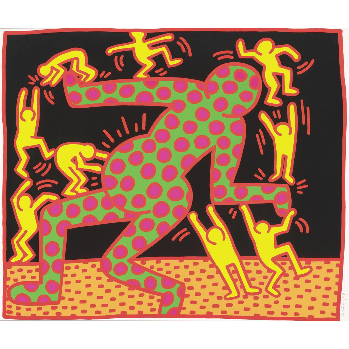 Keith Haring, Fertility 3, 1983