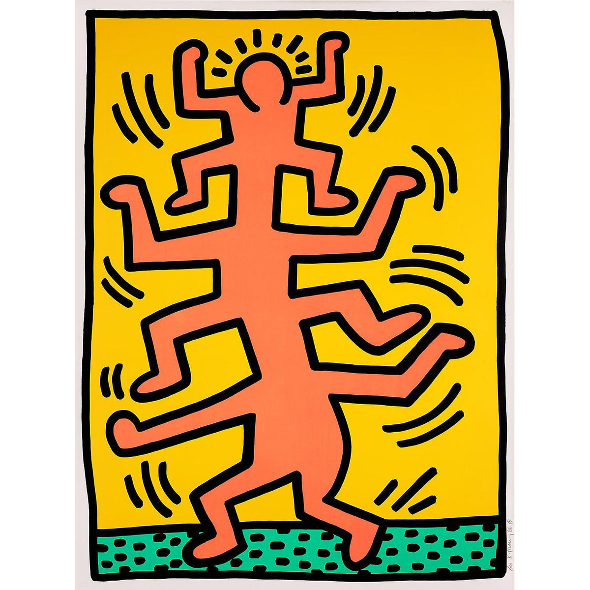 Keith Haring, Growing 1, 1988
