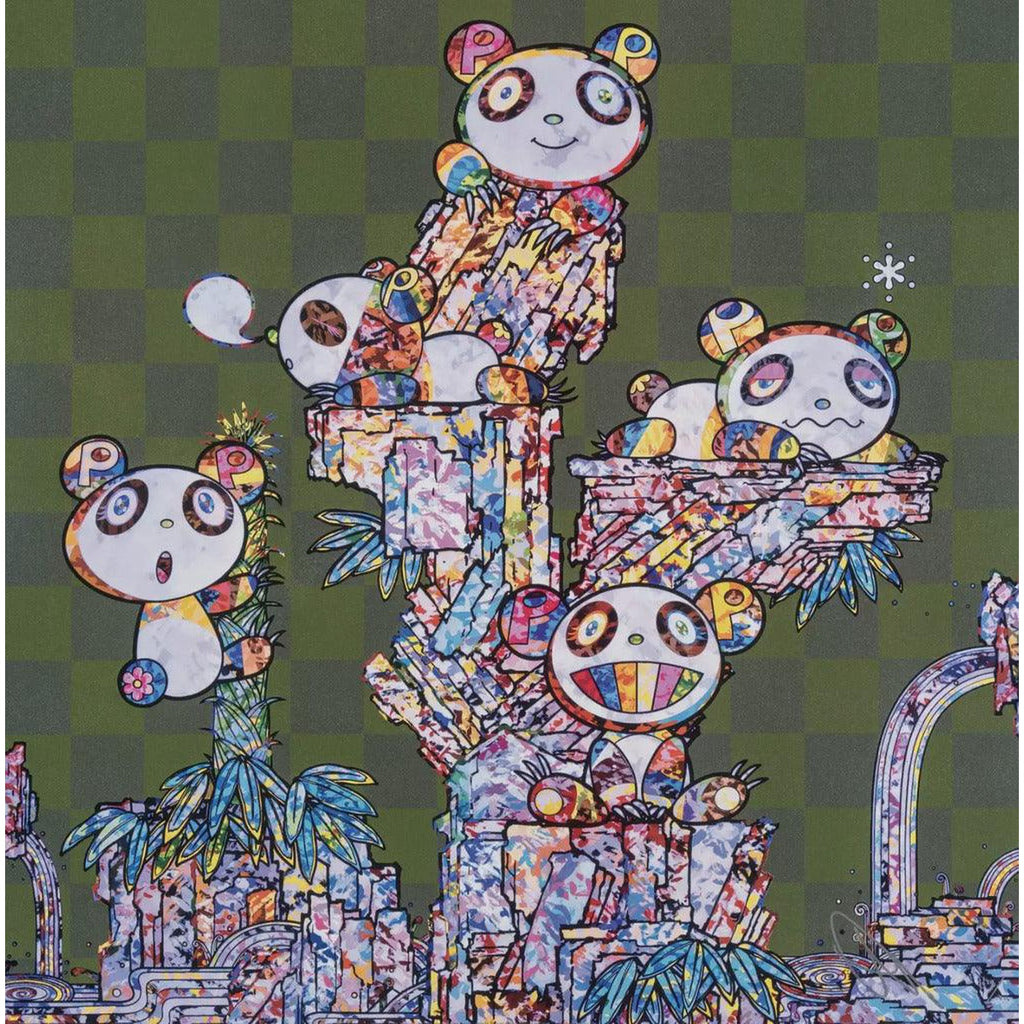 Takashi Murakami, Pandas Panda Cubs Pandas, 2019, 2019