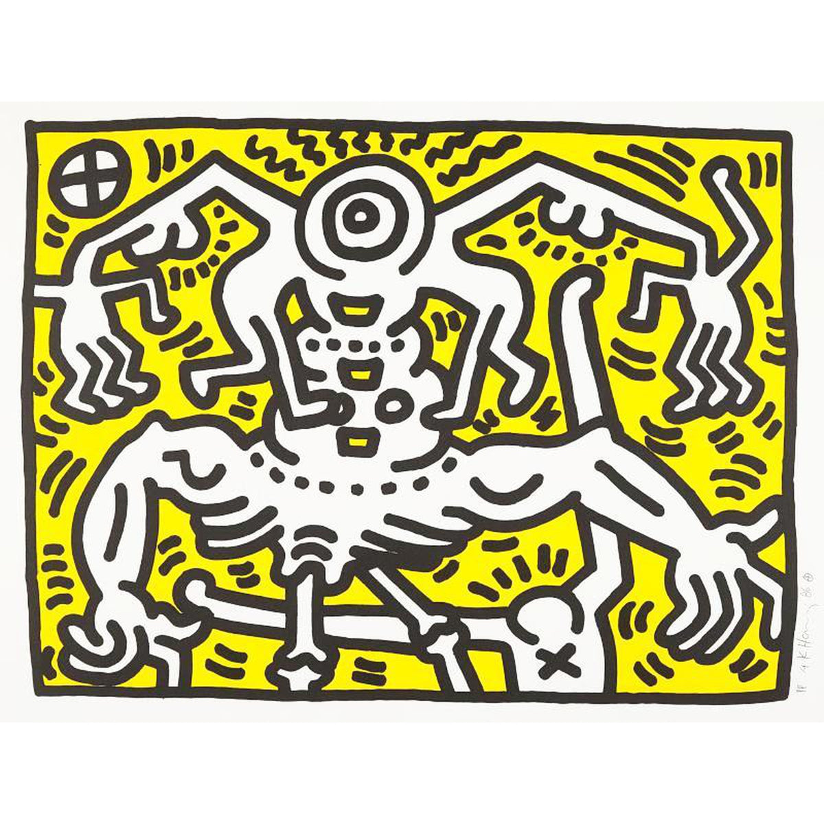 Keith Haring, Untitled 1986, 1986