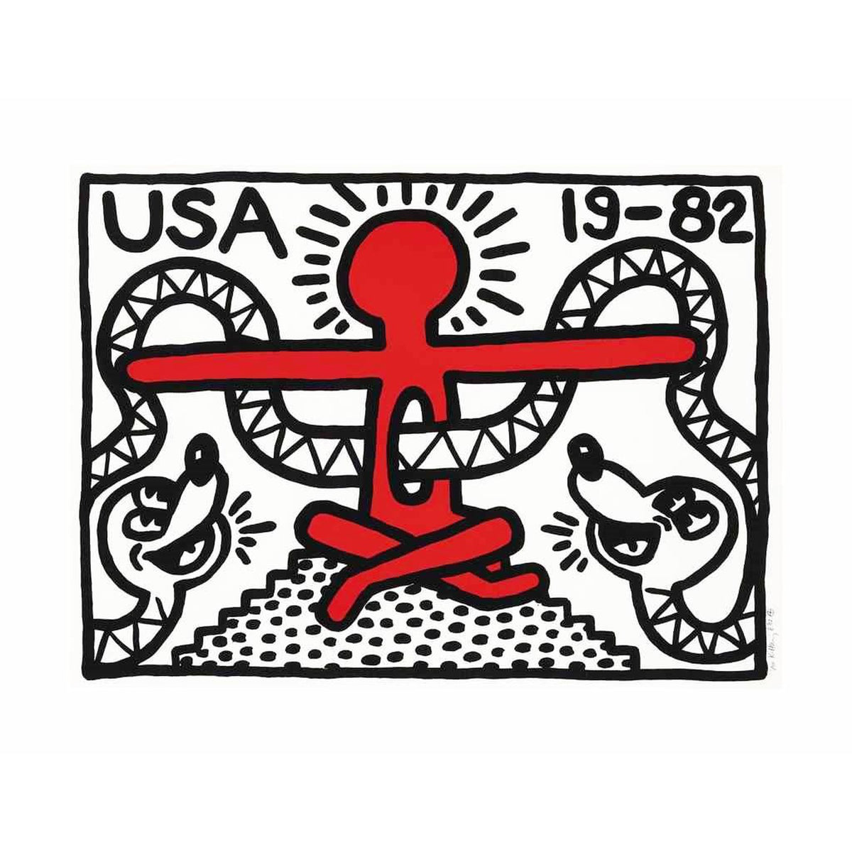 Keith Haring, USA, 1982