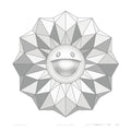 Takashi Murakami, Flower Polygon Platinum (VUILD), 2025, 2025