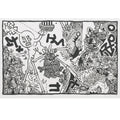 Keith Haring, Untitled 1987 (black), 1987