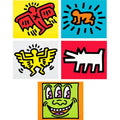 Keith Haring, Icons (complete set), 1990