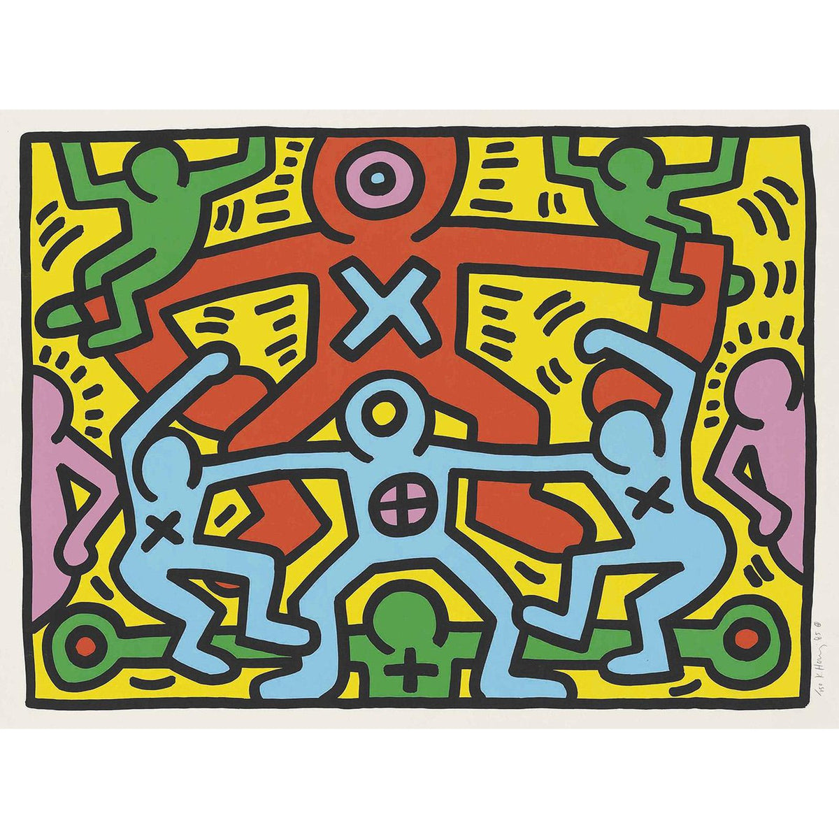Keith Haring, Untitled 1985, 1985