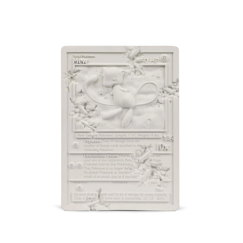 Daniel Arsham, White Crystalized Mew Card