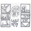 Keith Haring, The Blueprint Drawings 6, 1990