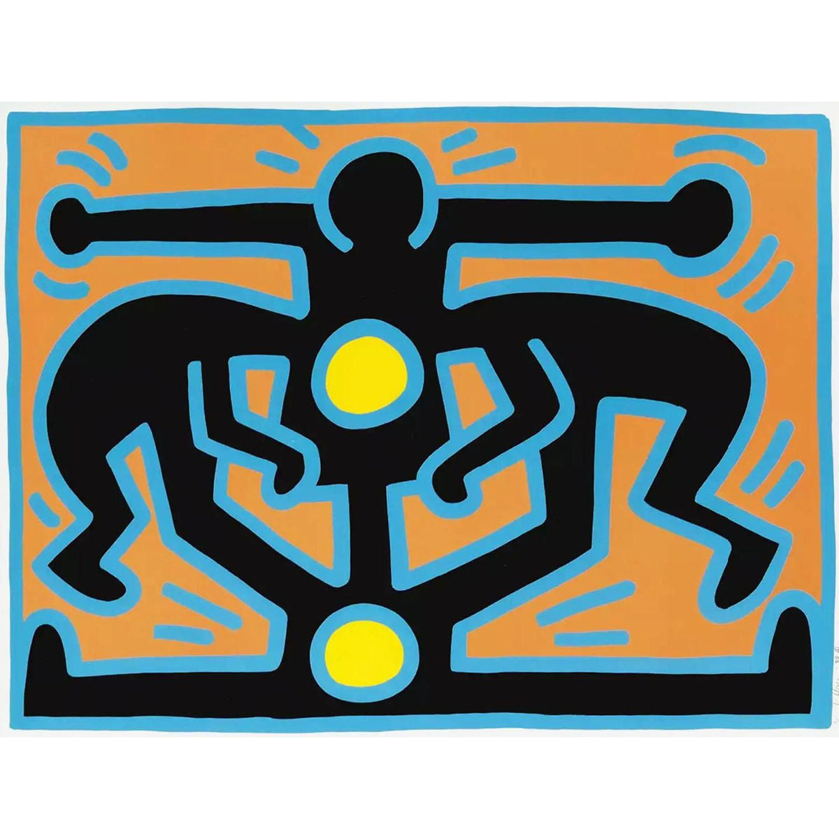 Keith Haring, Growing 2, 1988
