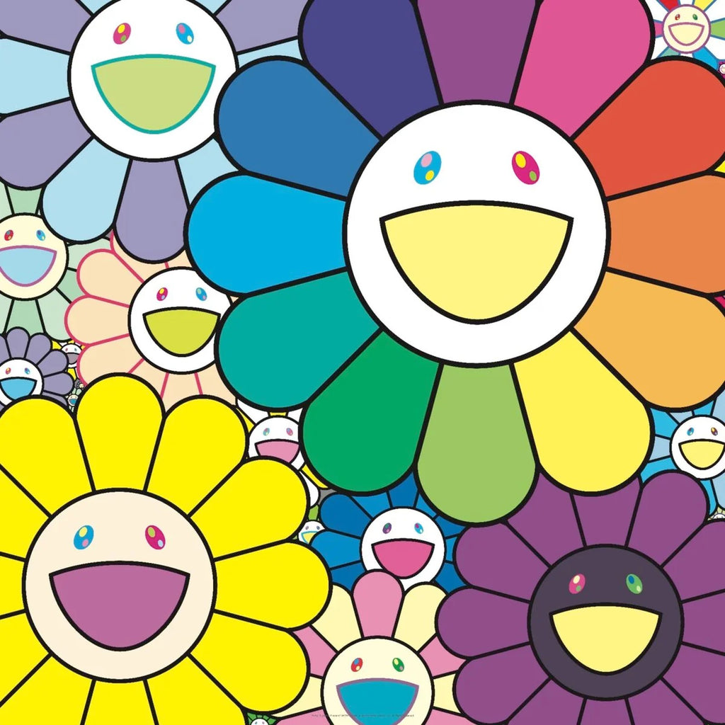 Takashi Murakami, Fluffy, Super Flat Flowers, 2026, 2026