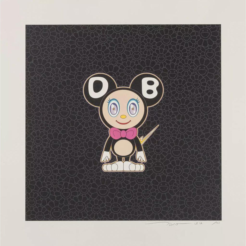 Takashi Murakami, DOB 2020 BLACK, 2020, 2020