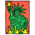 Keith Haring, Statue Of Liberty, 1986