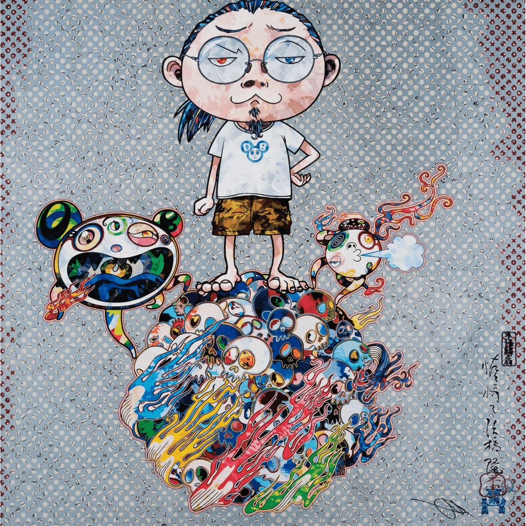 Takashi Murakami, Mr. DOB Comes to Play His Flute, 2013, 2013
